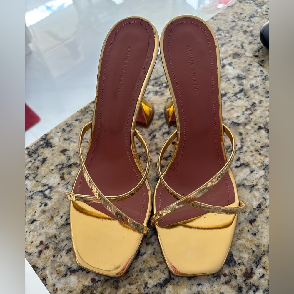 Amina muaddi shoes